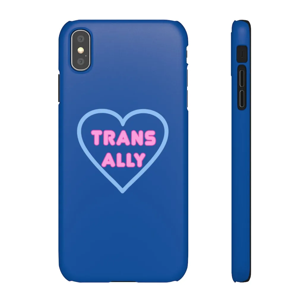 Trans Ally Heart Phone Case for Apple & Samsung