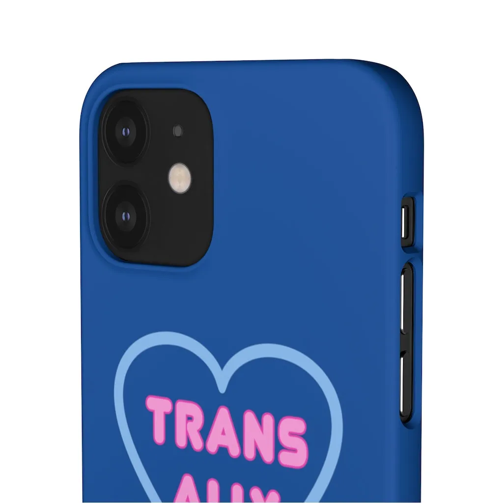 Trans Ally Heart Phone Case for Apple & Samsung