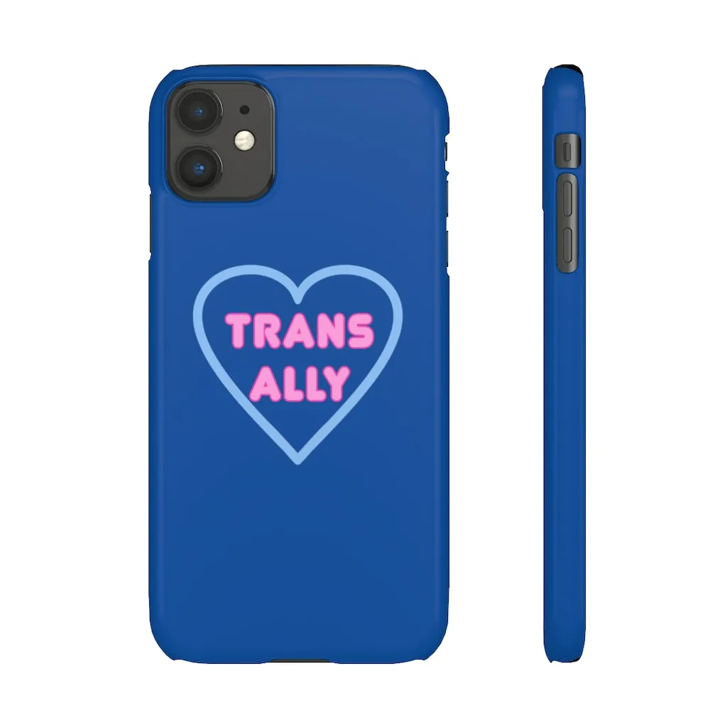 Trans Ally Heart Phone Case for Apple & Samsung