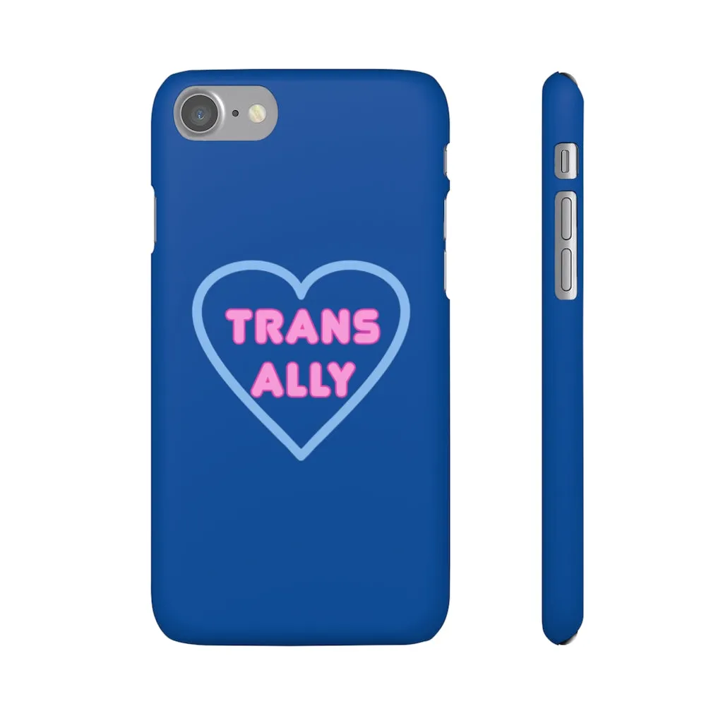 Trans Ally Heart Phone Case for Apple & Samsung