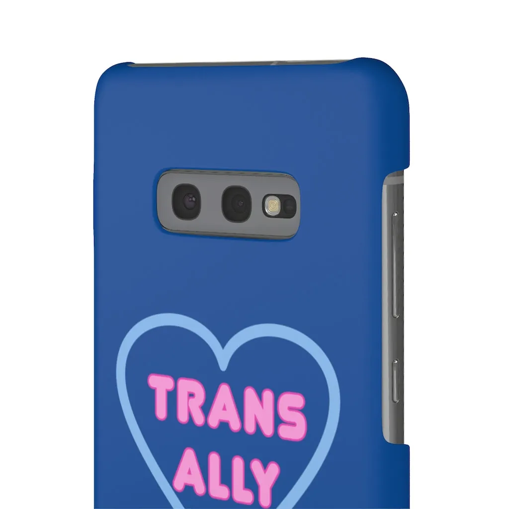 Trans Ally Heart Phone Case for Apple & Samsung