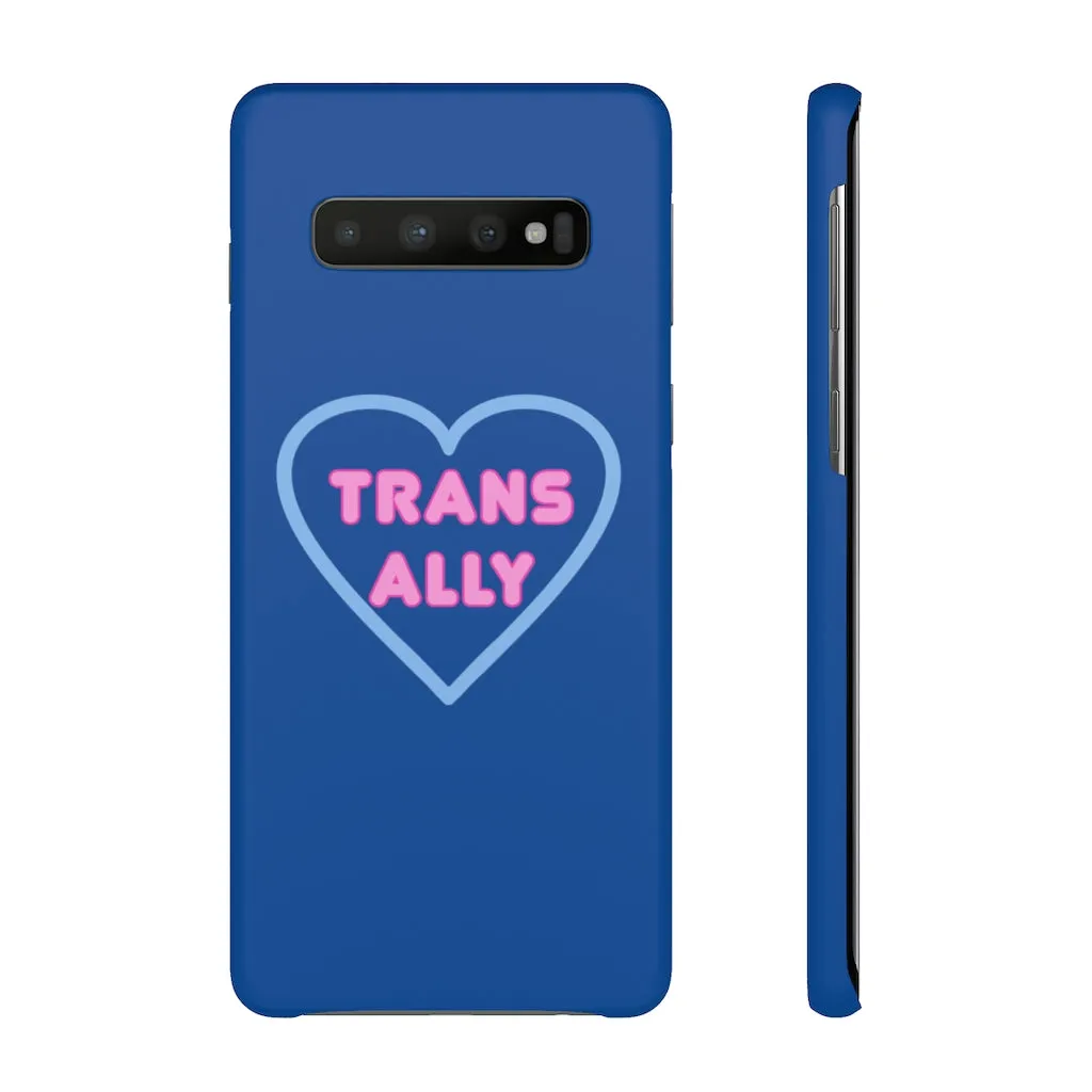 Trans Ally Heart Phone Case for Apple & Samsung