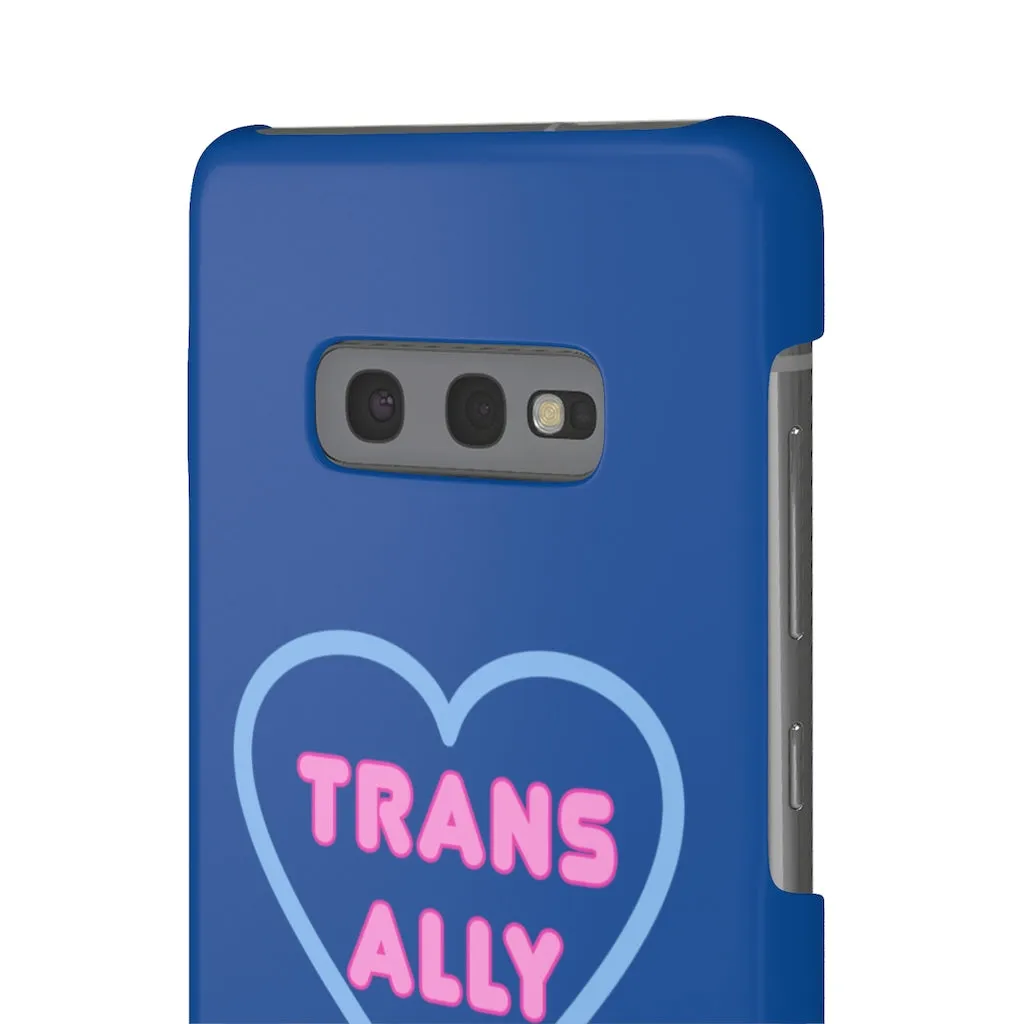 Trans Ally Heart Phone Case for Apple & Samsung