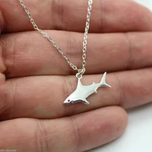 Unique Small Shark Necklace