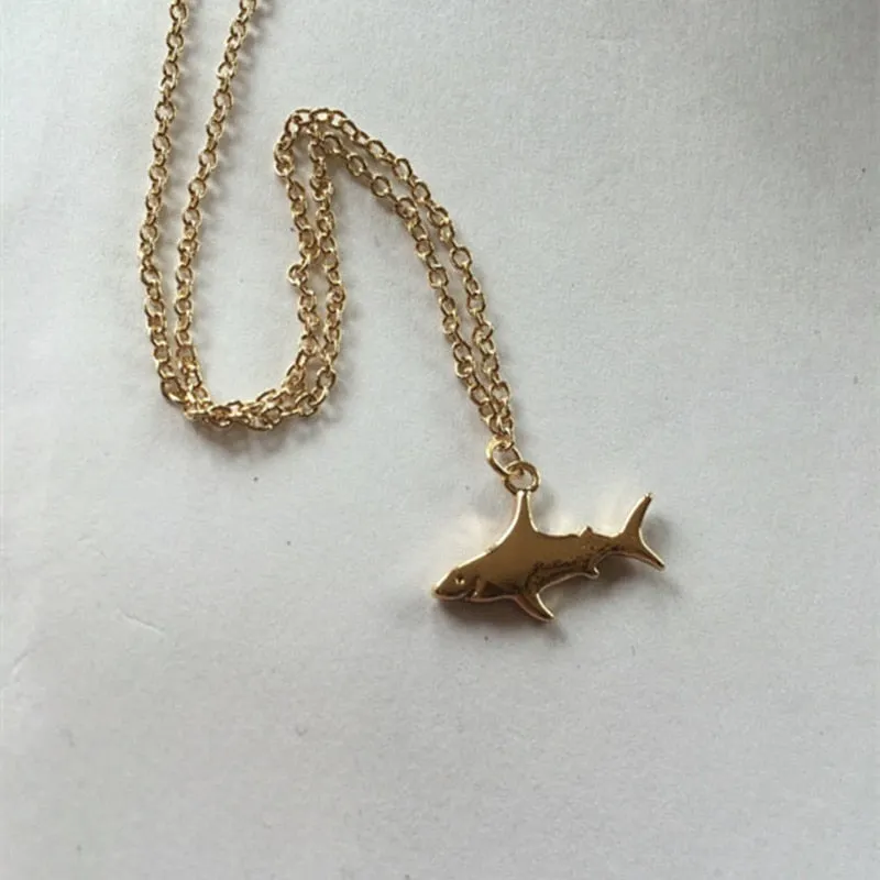 Unique Small Shark Necklace