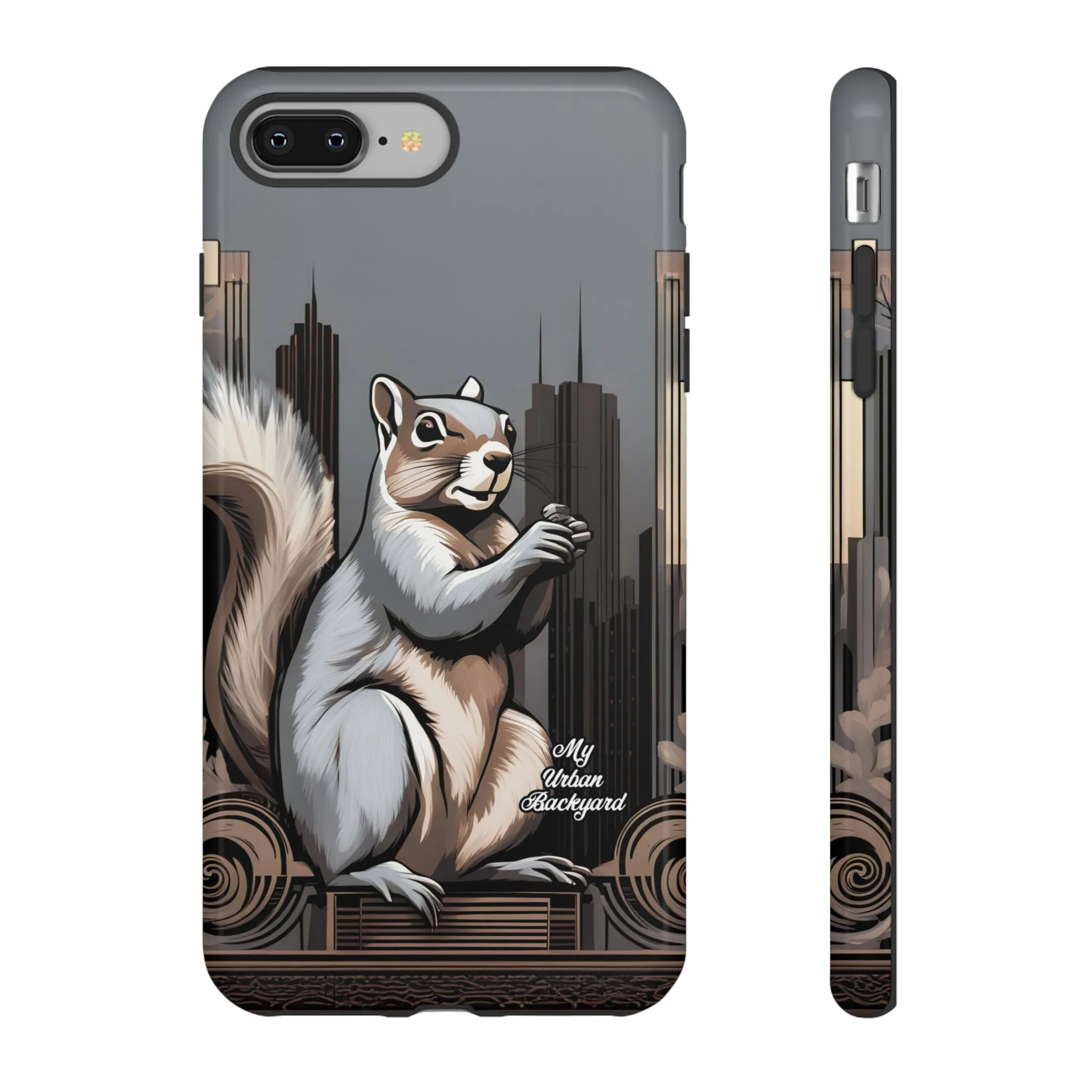 Urban Gray Squirrel, Cell Phone Case - Apple, Samsung, or Google Pixel