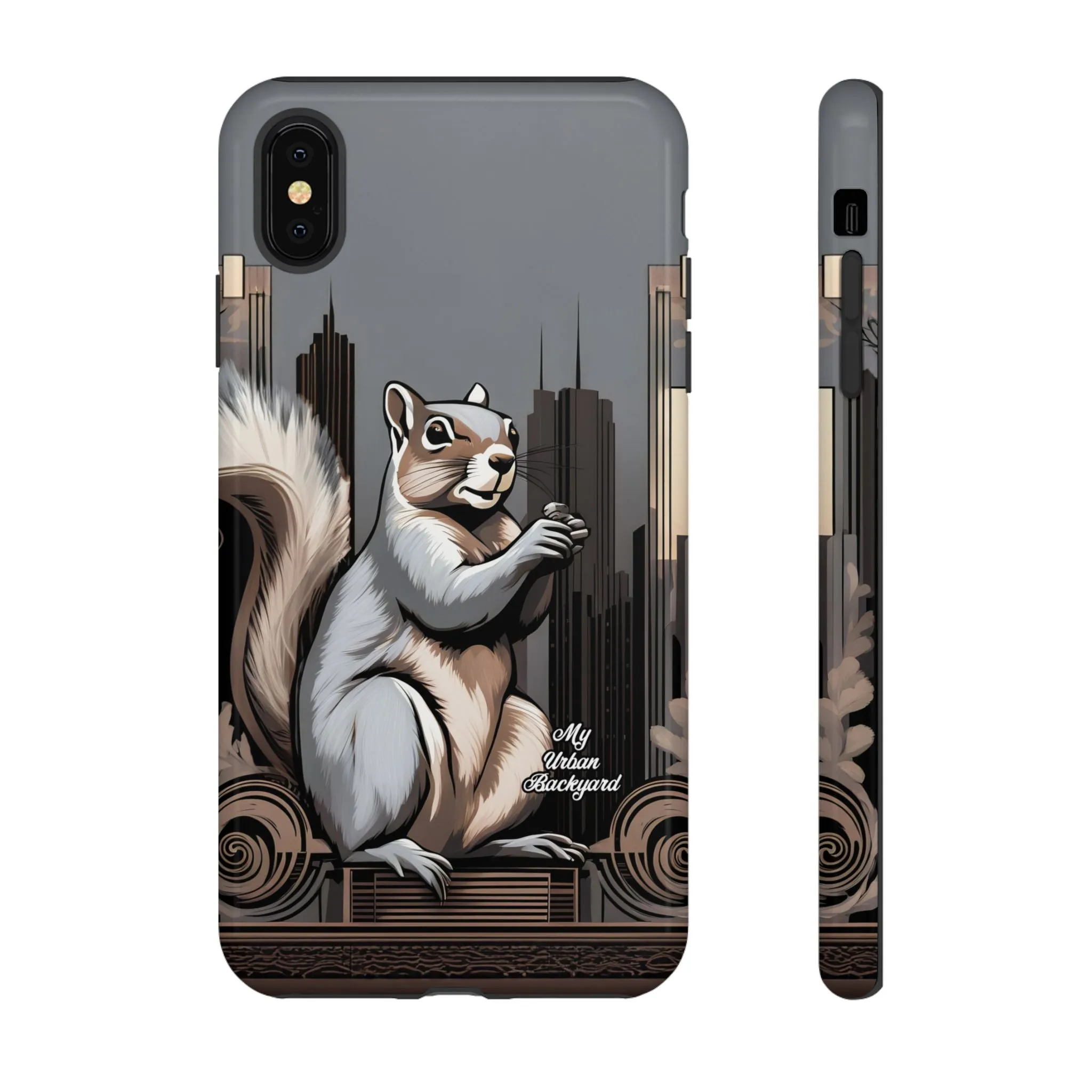 Urban Gray Squirrel, Cell Phone Case - Apple, Samsung, or Google Pixel