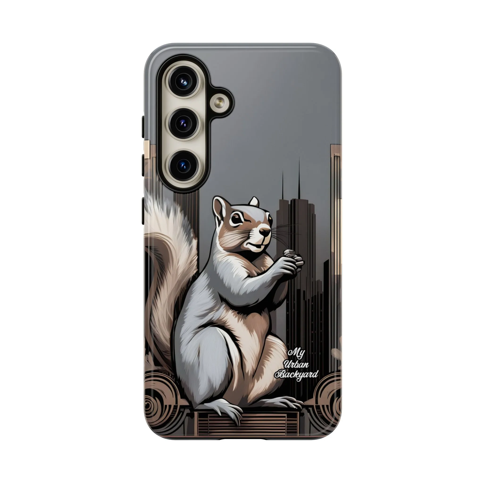 Urban Gray Squirrel, Cell Phone Case - Apple, Samsung, or Google Pixel