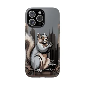 Urban Gray Squirrel, Cell Phone Case - Apple, Samsung, or Google Pixel