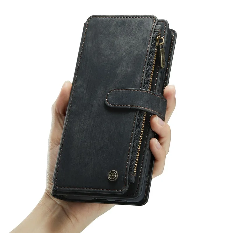 Various Models Samsung Wallet Phone Case PU Leather