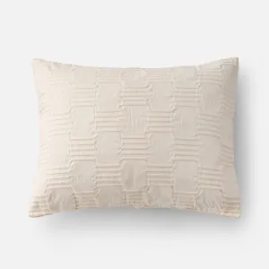 Woven Tally Pillow Sham