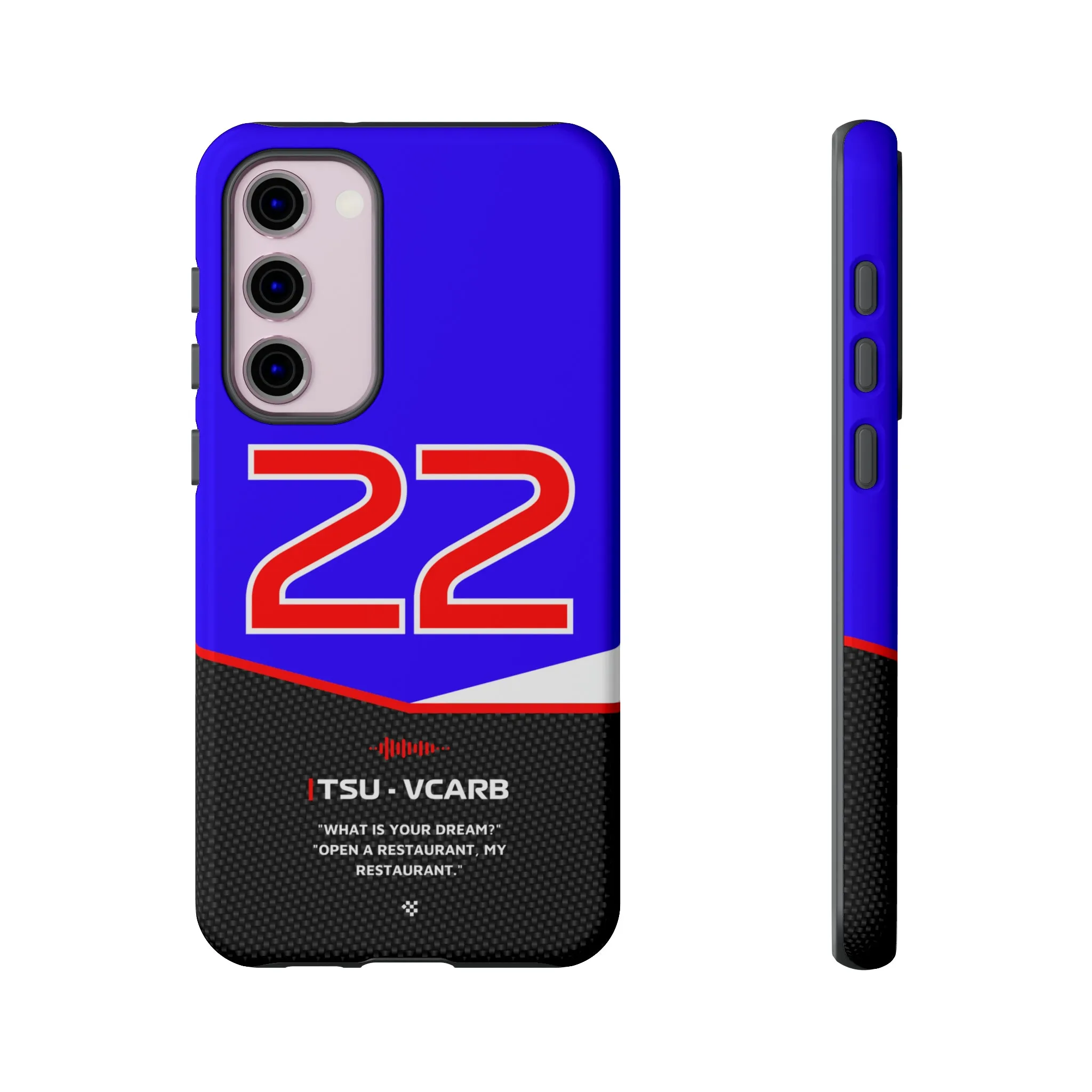 Yuki Tsunoda F1 Car Phone Case 2024