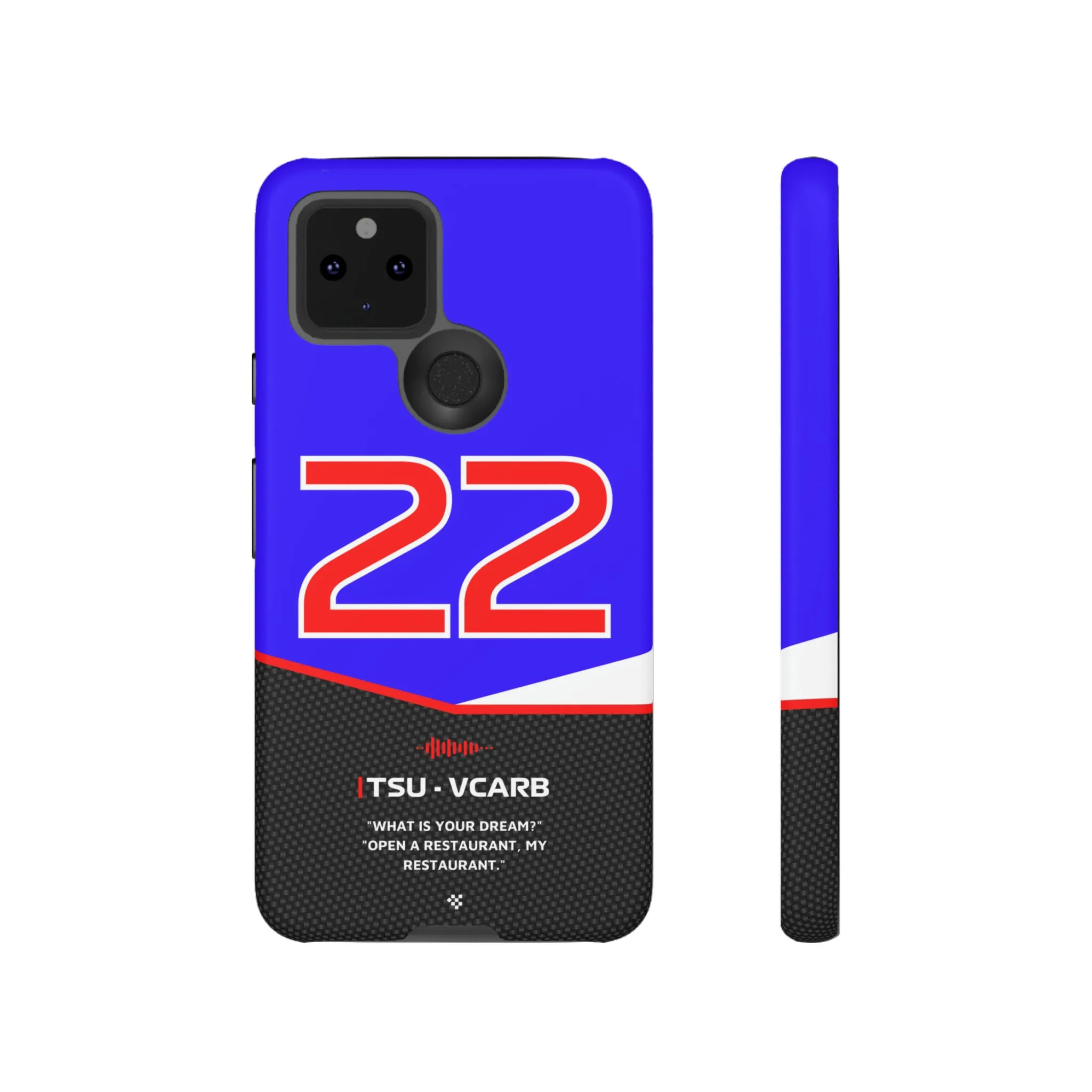 Yuki Tsunoda F1 Car Phone Case 2024