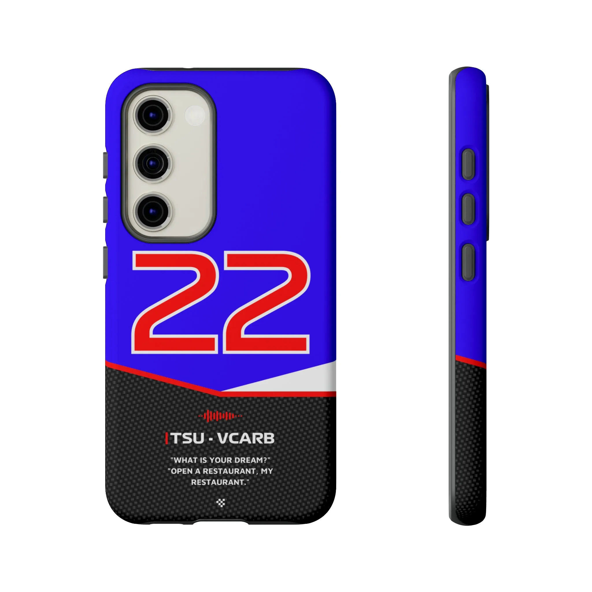 Yuki Tsunoda F1 Car Phone Case 2024