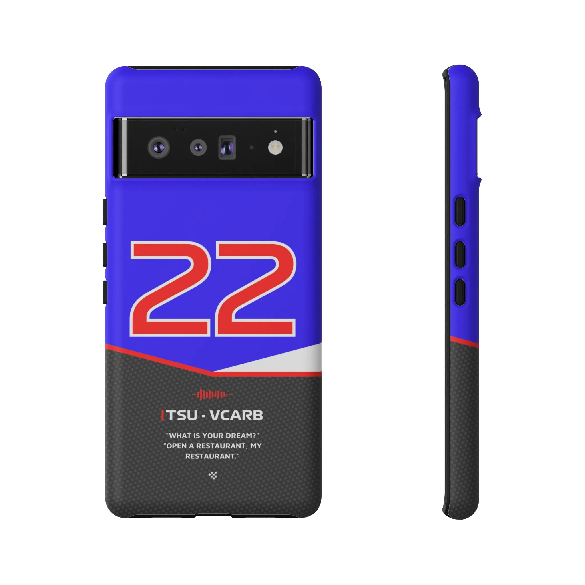 Yuki Tsunoda F1 Car Phone Case 2024