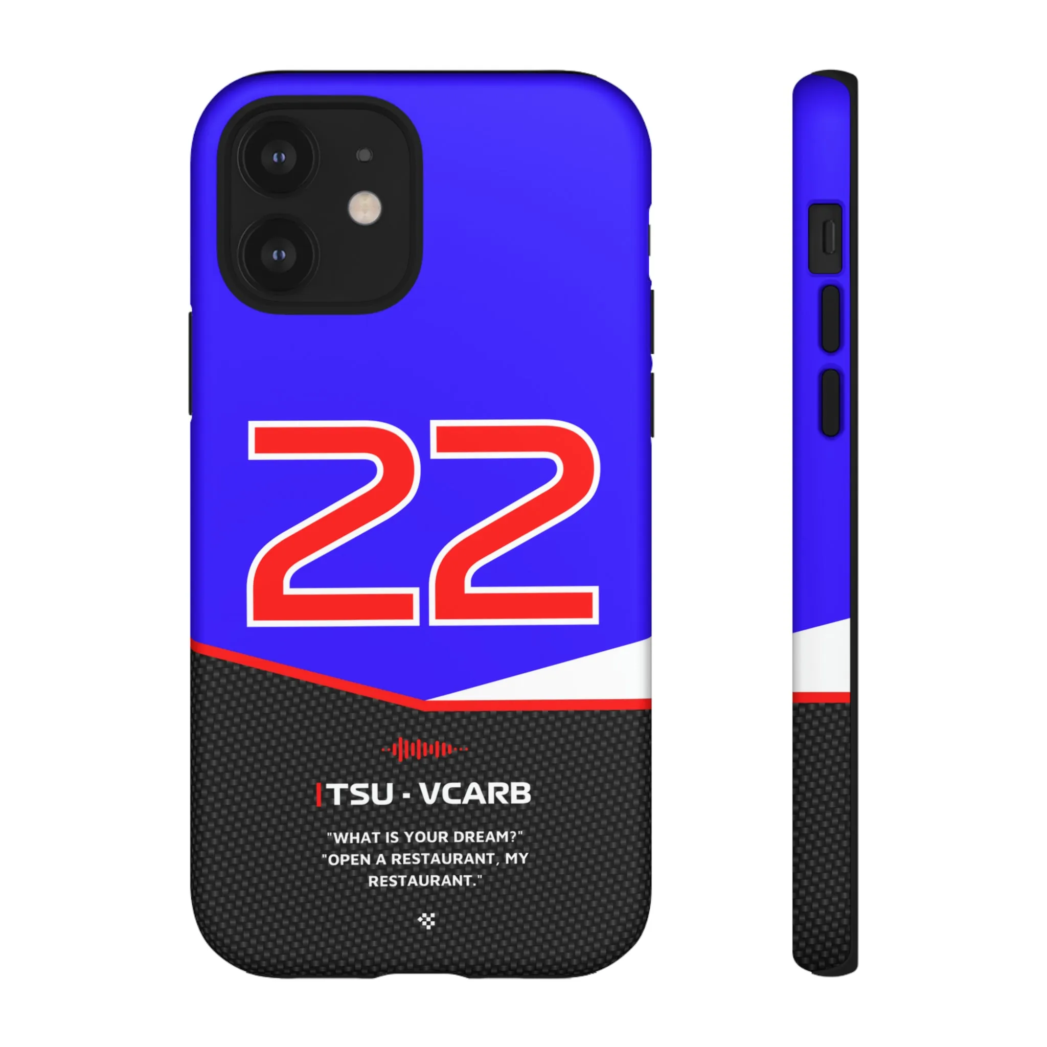 Yuki Tsunoda F1 Car Phone Case 2024