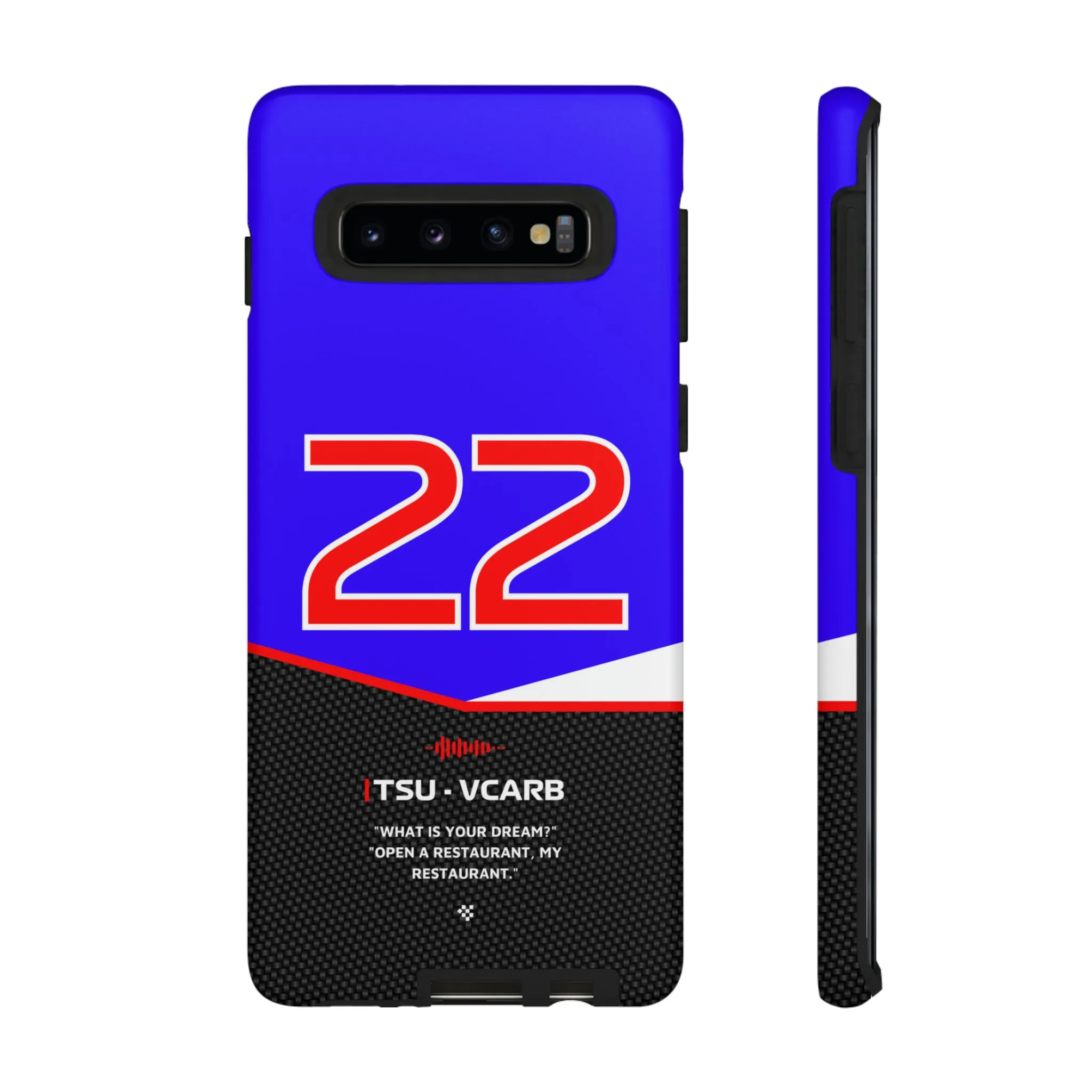 Yuki Tsunoda F1 Car Phone Case 2024