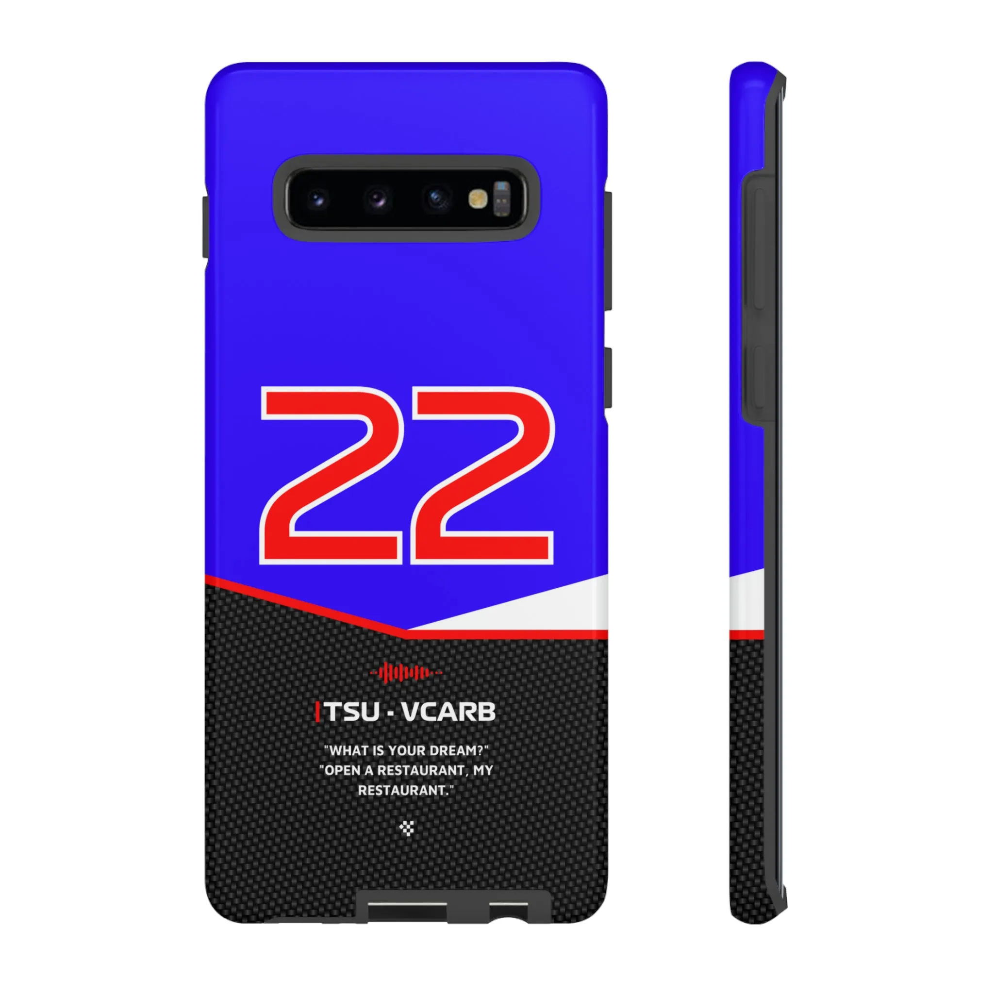 Yuki Tsunoda F1 Car Phone Case 2024