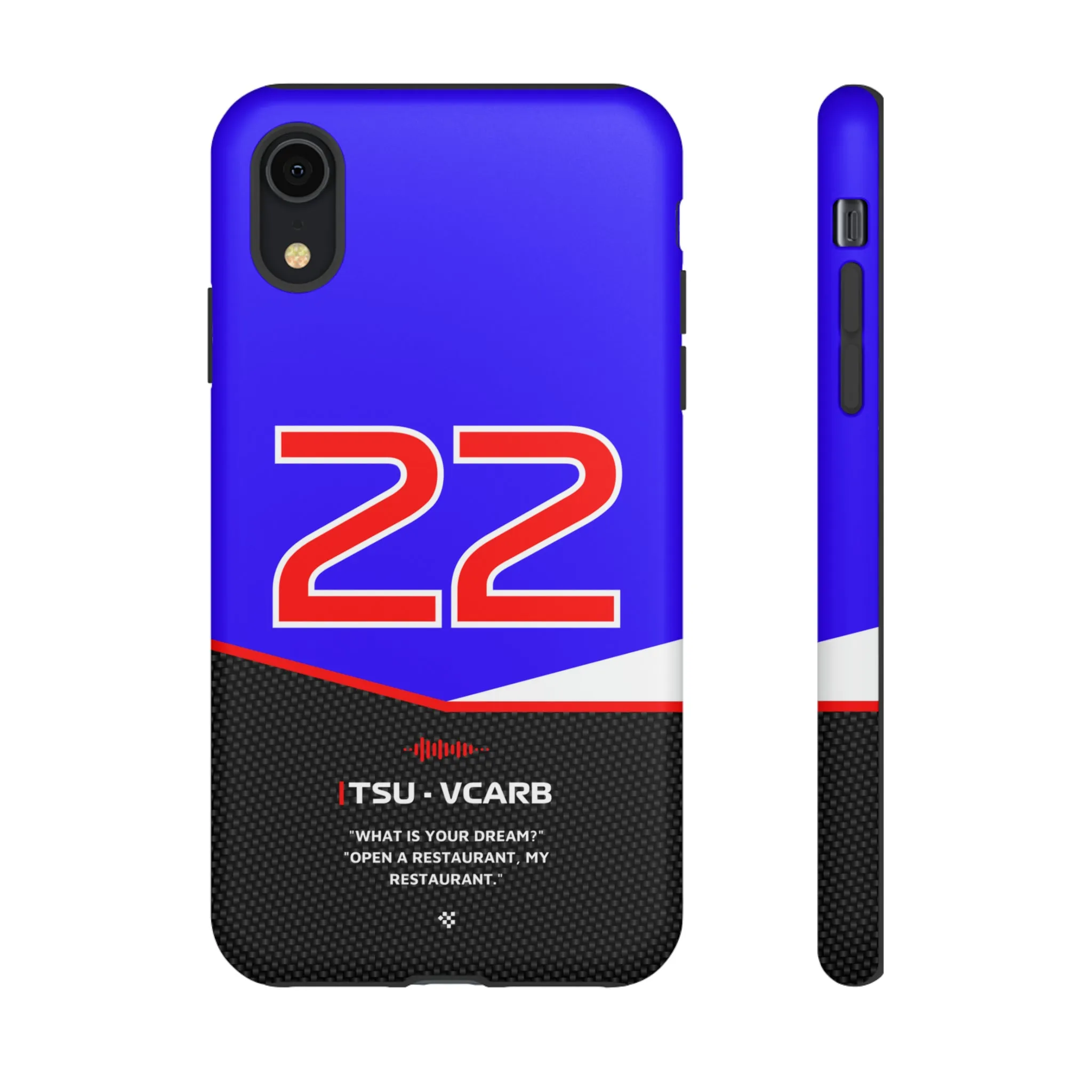 Yuki Tsunoda F1 Car Phone Case 2024