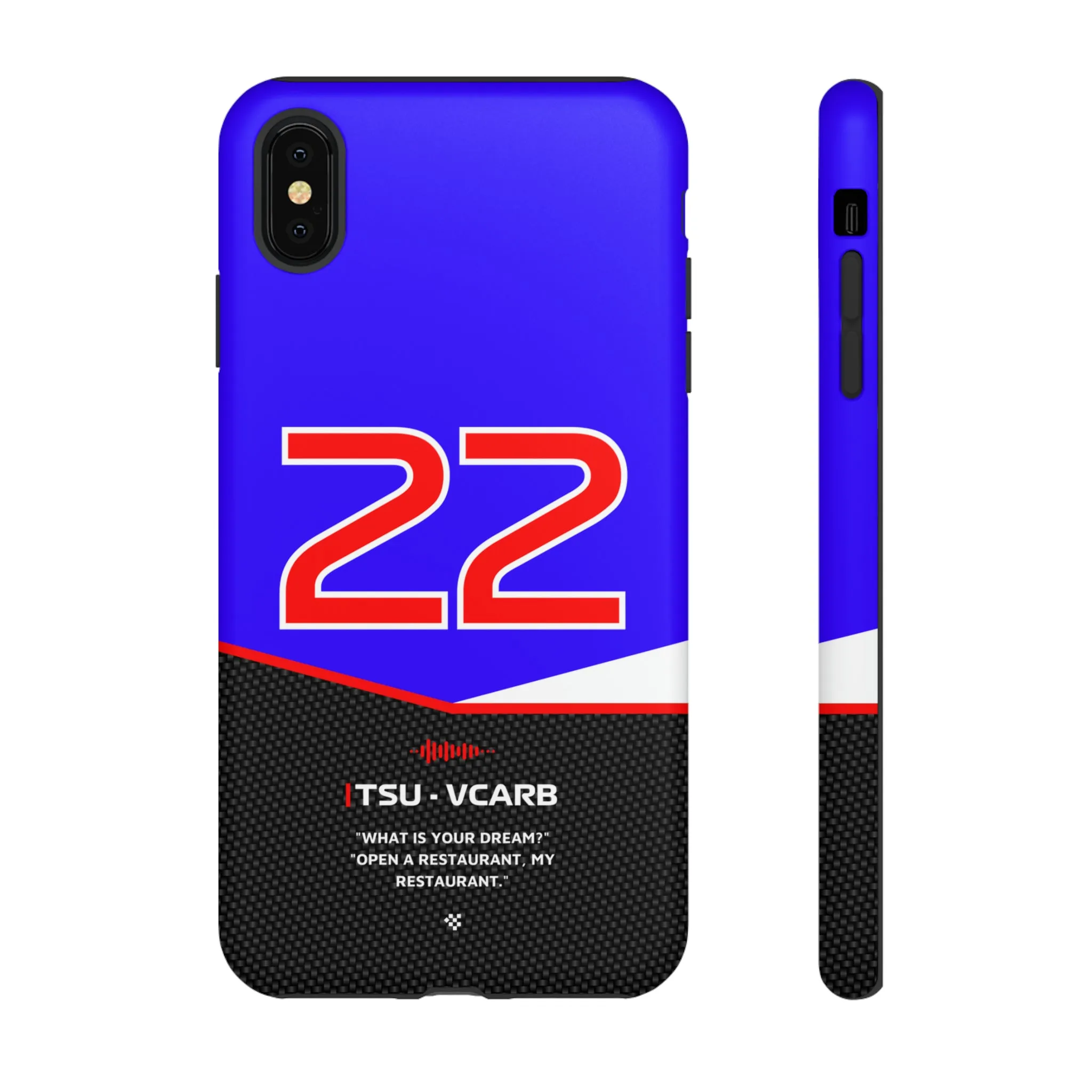 Yuki Tsunoda F1 Car Phone Case 2024