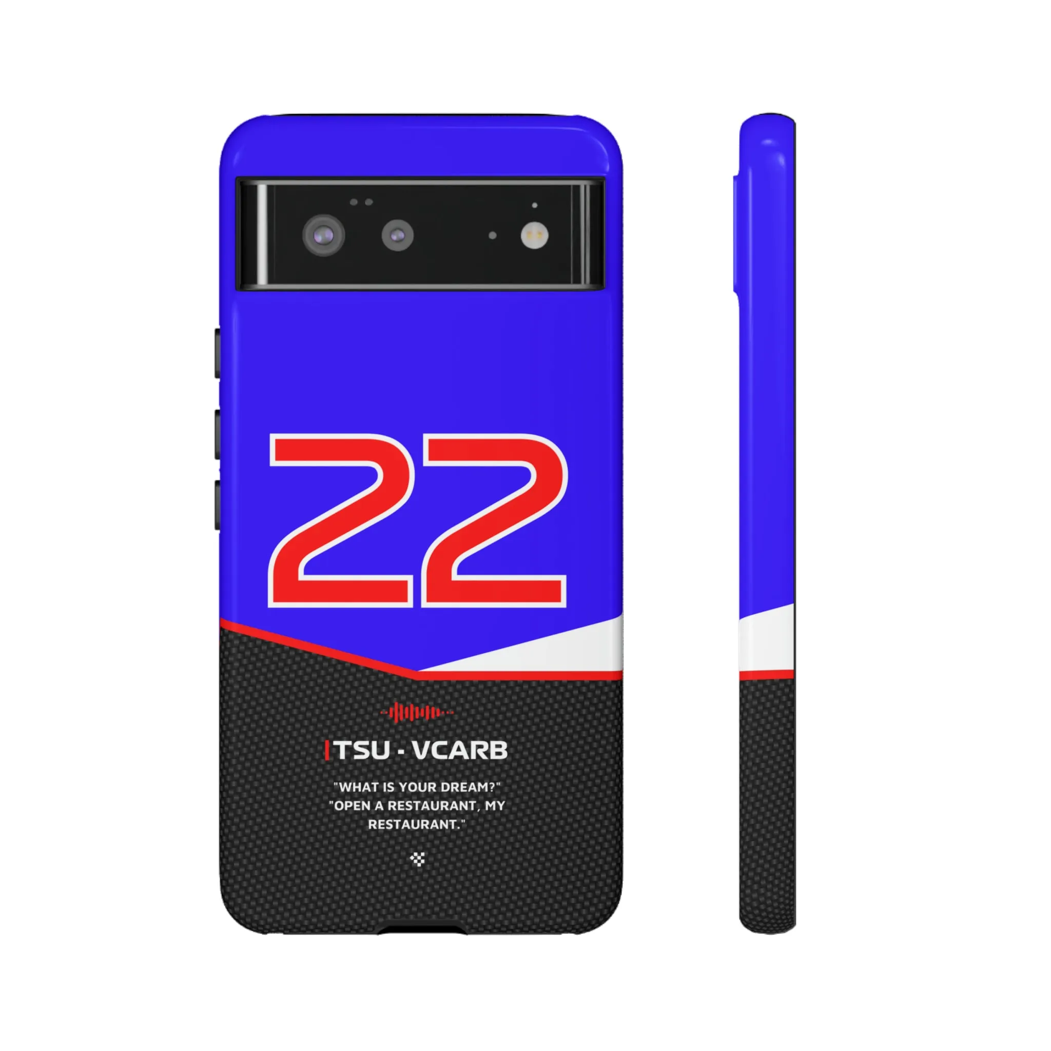 Yuki Tsunoda F1 Car Phone Case 2024