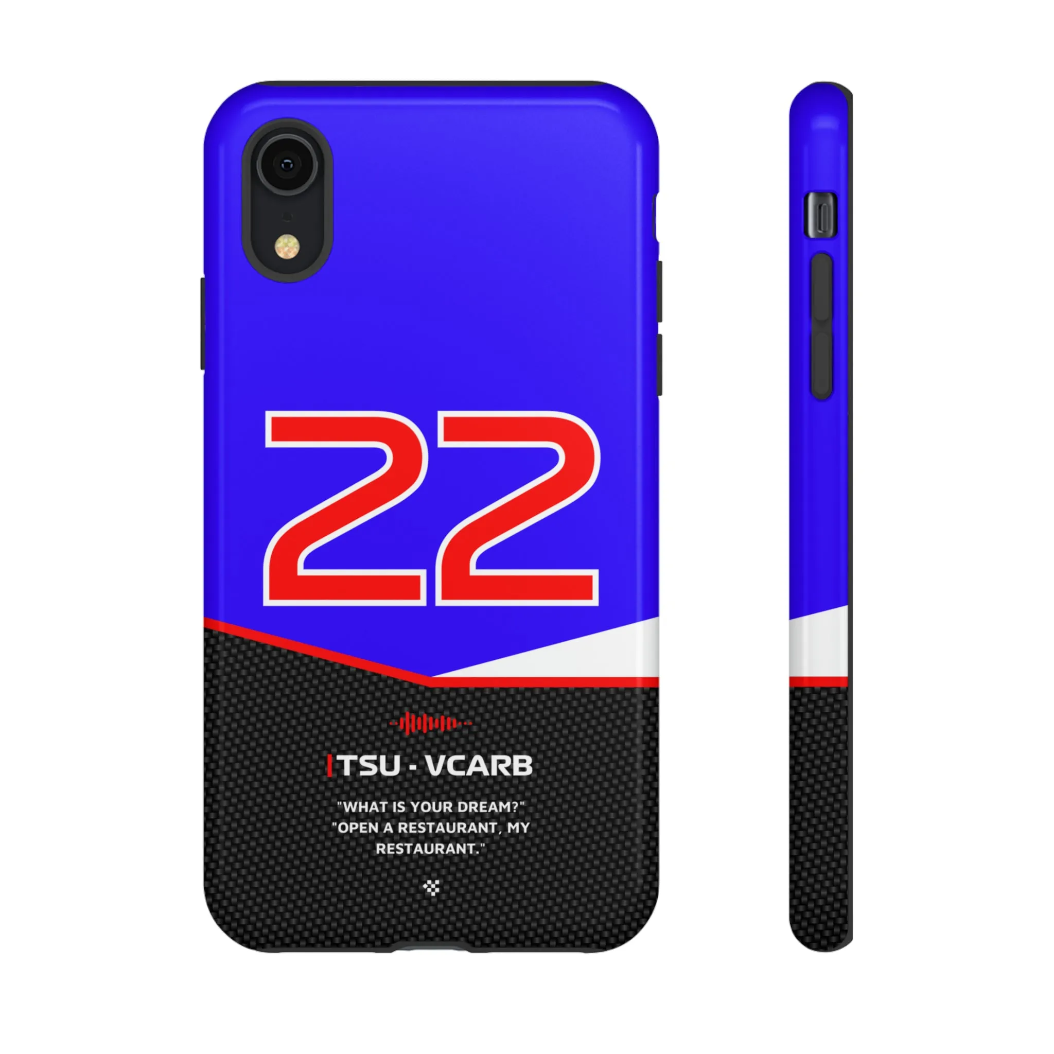 Yuki Tsunoda F1 Car Phone Case 2024