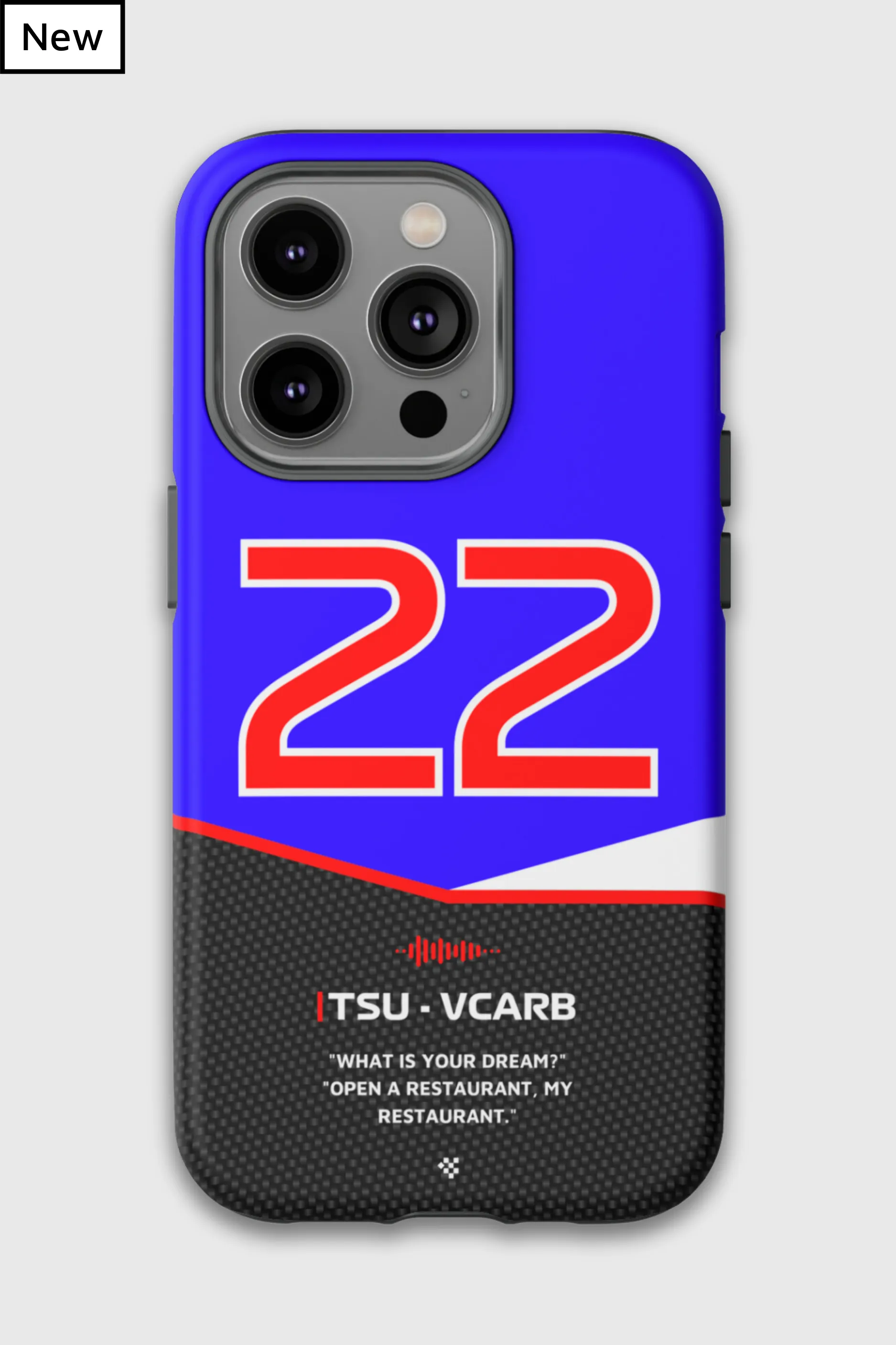 Yuki Tsunoda F1 Car Phone Case 2024