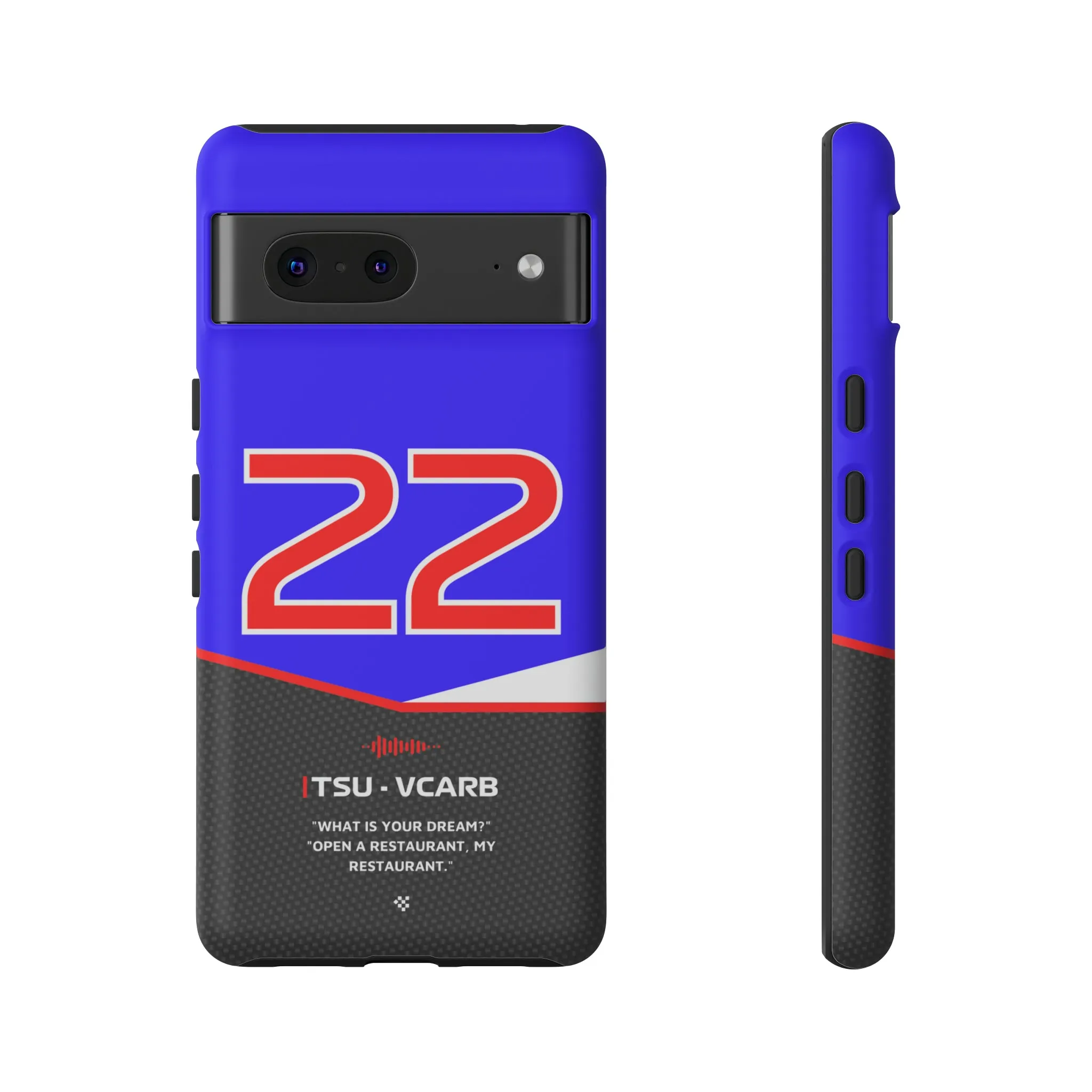 Yuki Tsunoda F1 Car Phone Case 2024