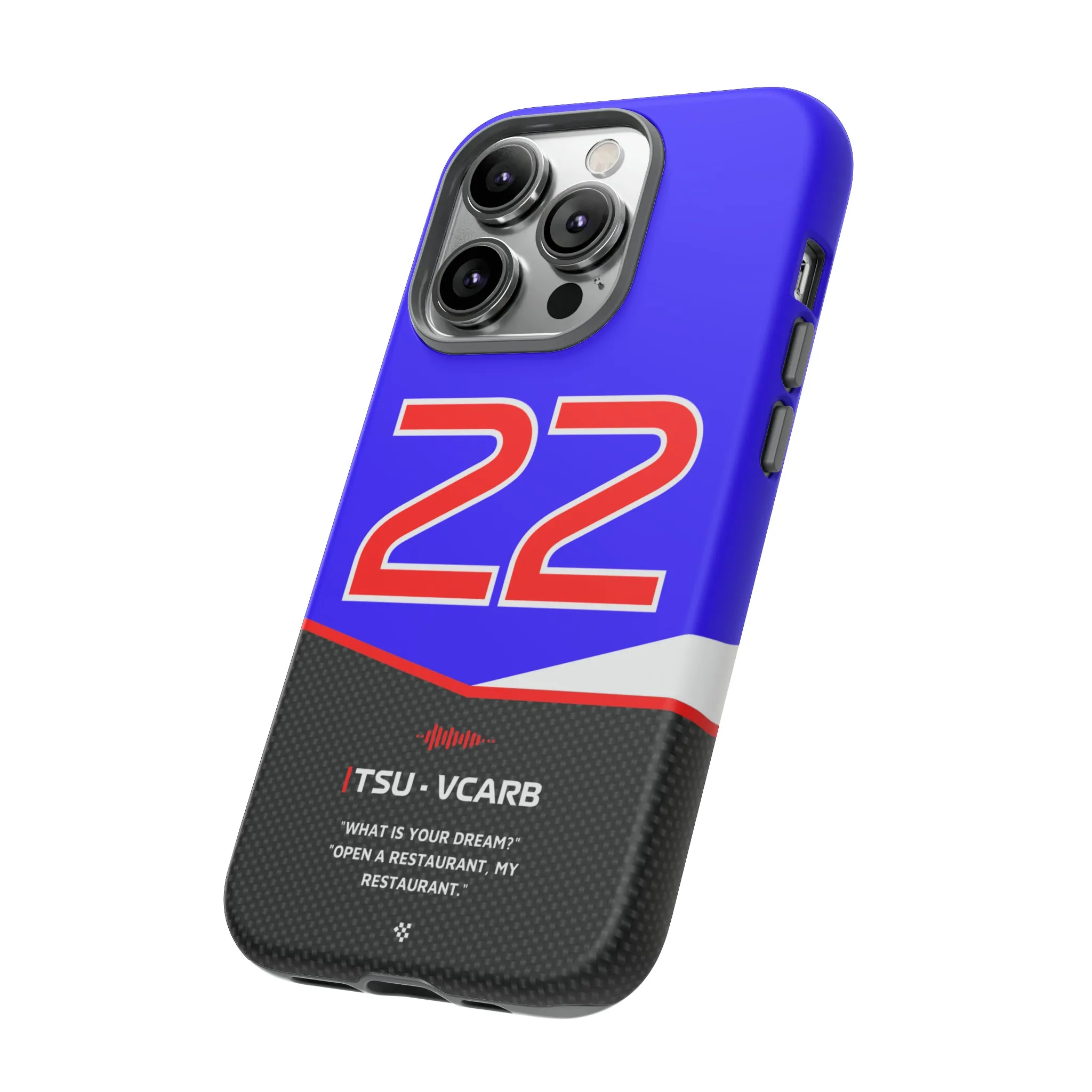 Yuki Tsunoda F1 Car Phone Case 2024