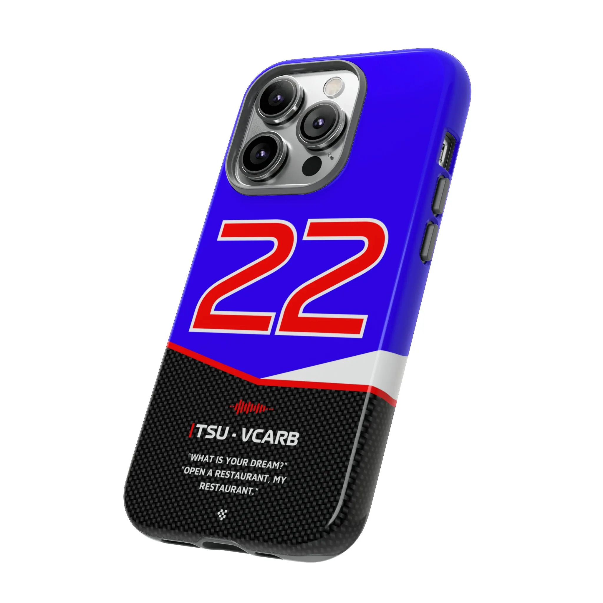 Yuki Tsunoda F1 Car Phone Case 2024