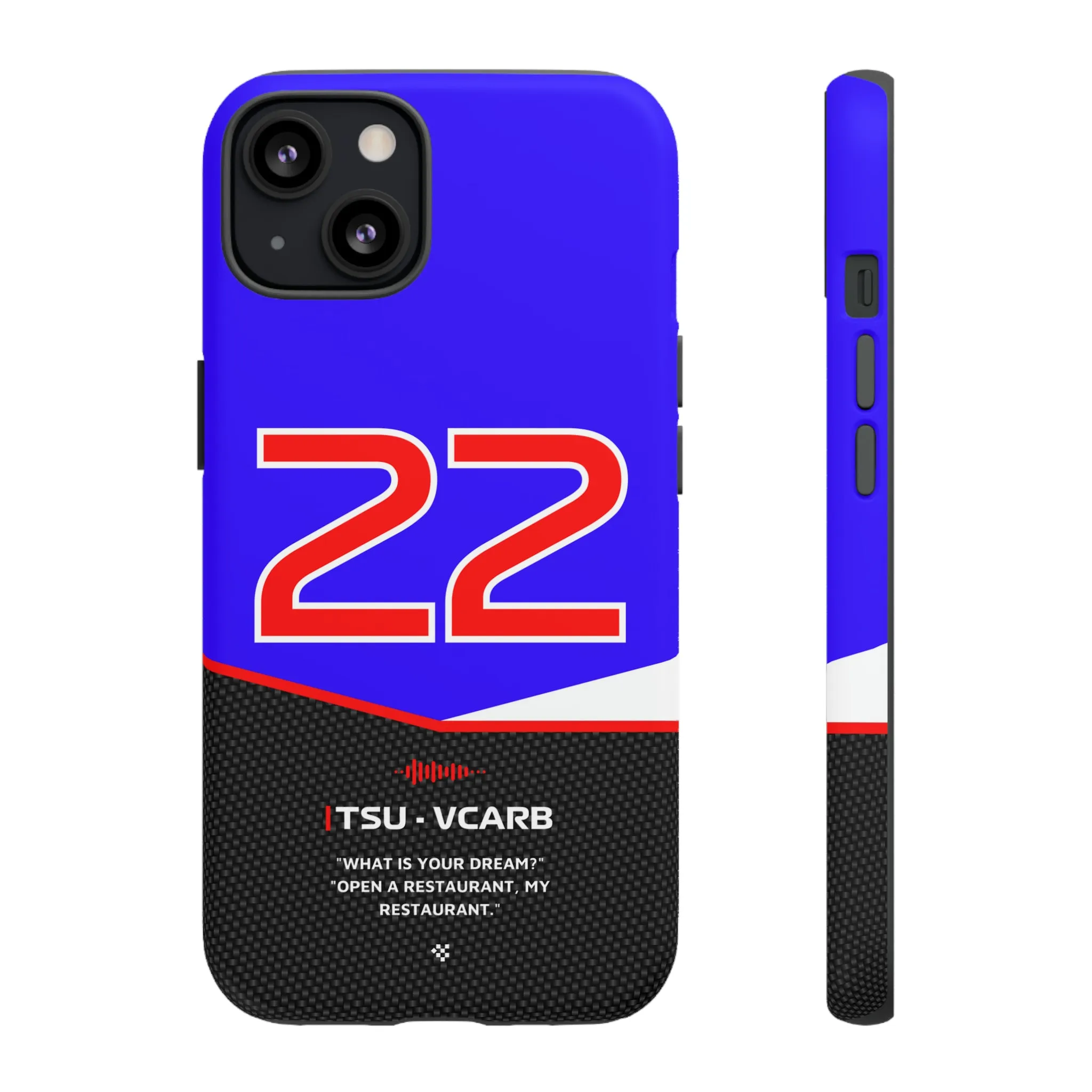 Yuki Tsunoda F1 Car Phone Case 2024