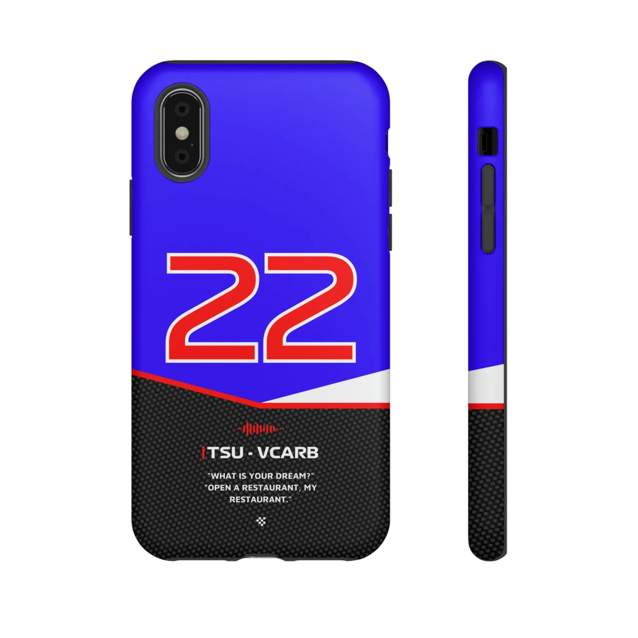 Yuki Tsunoda F1 Car Phone Case 2024