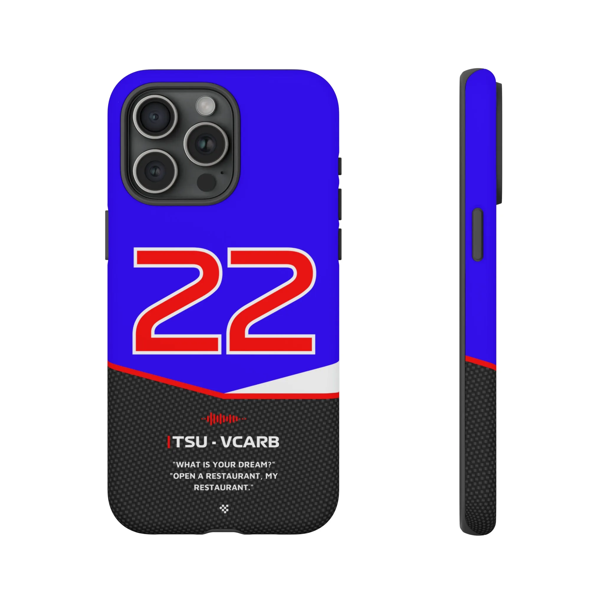 Yuki Tsunoda F1 Car Phone Case 2024