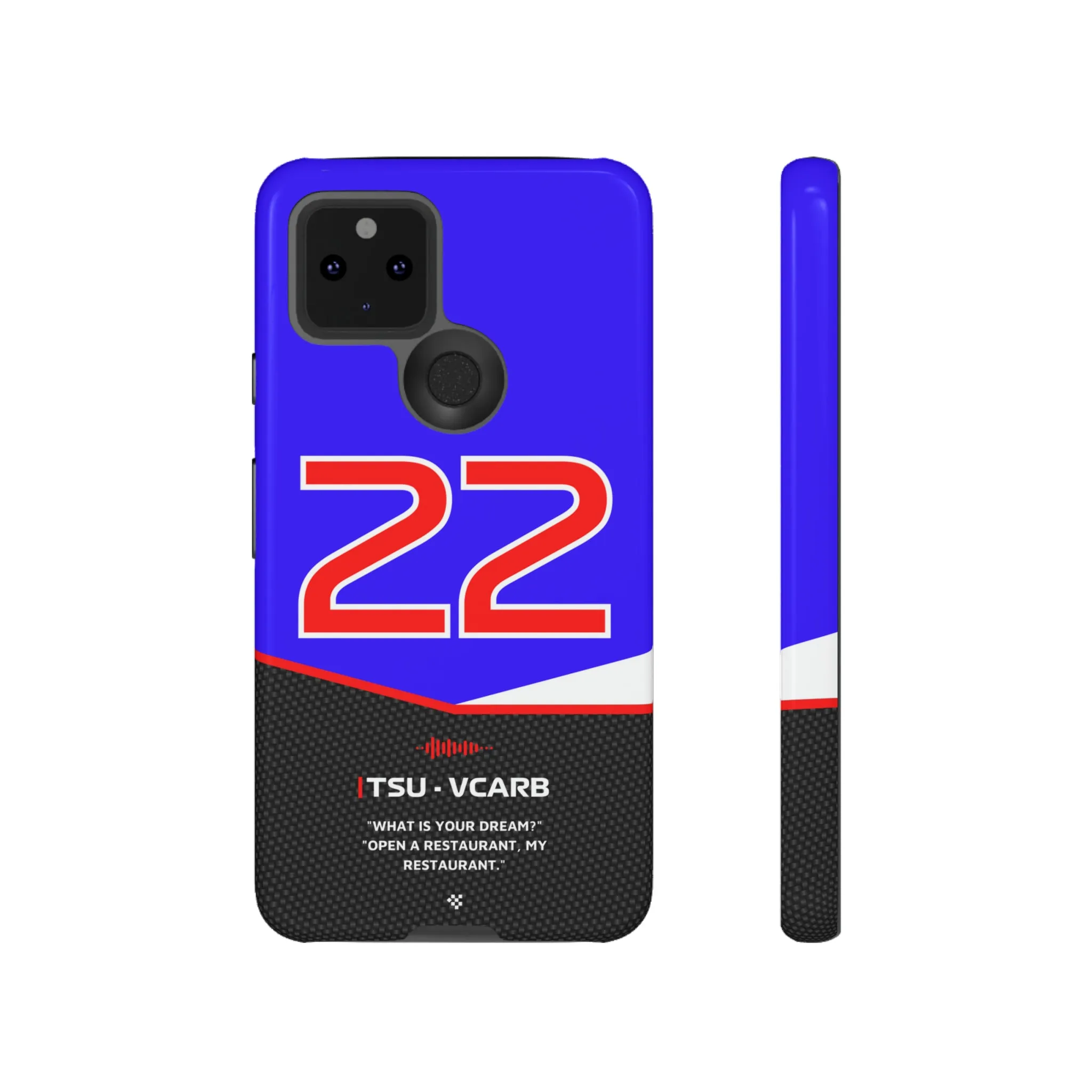 Yuki Tsunoda F1 Car Phone Case 2024