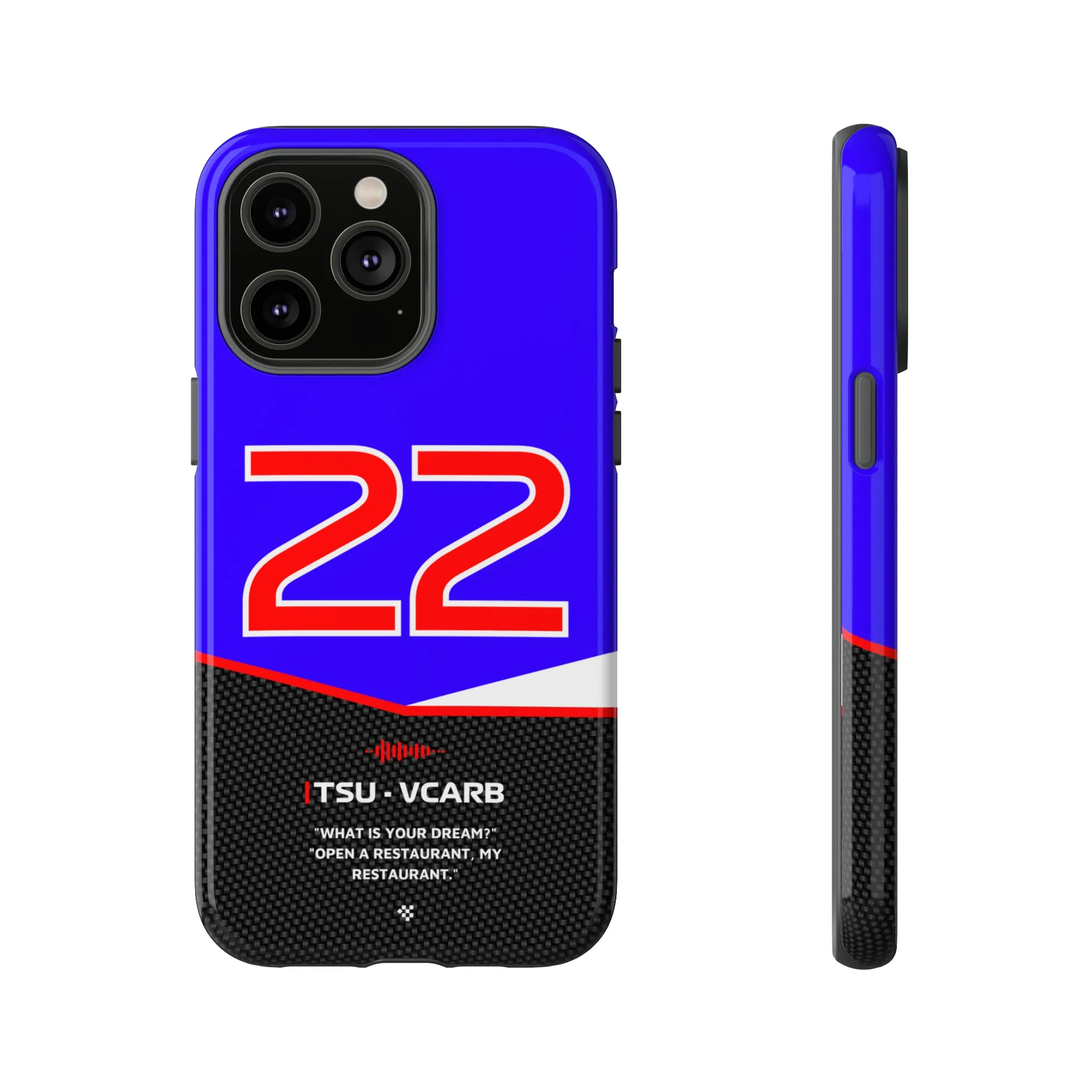 Yuki Tsunoda F1 Car Phone Case 2024