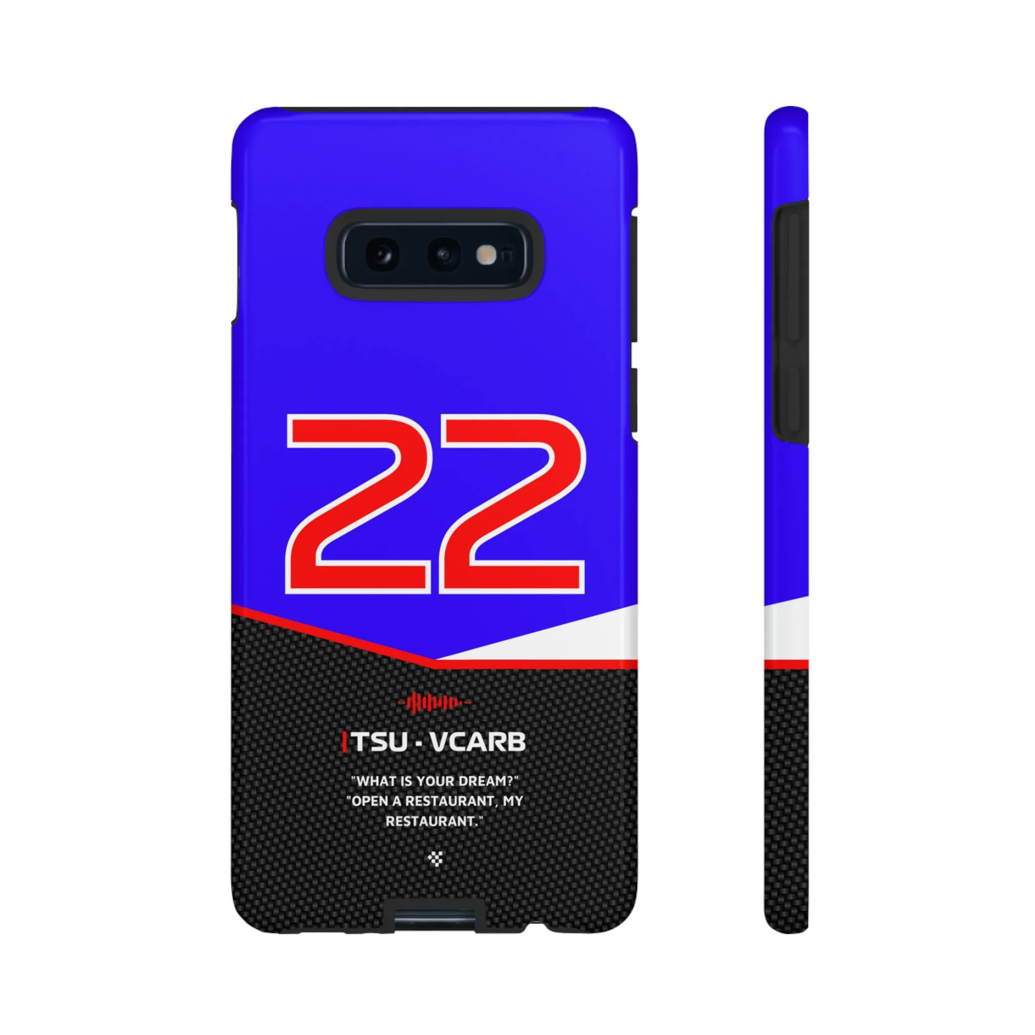 Yuki Tsunoda F1 Car Phone Case 2024