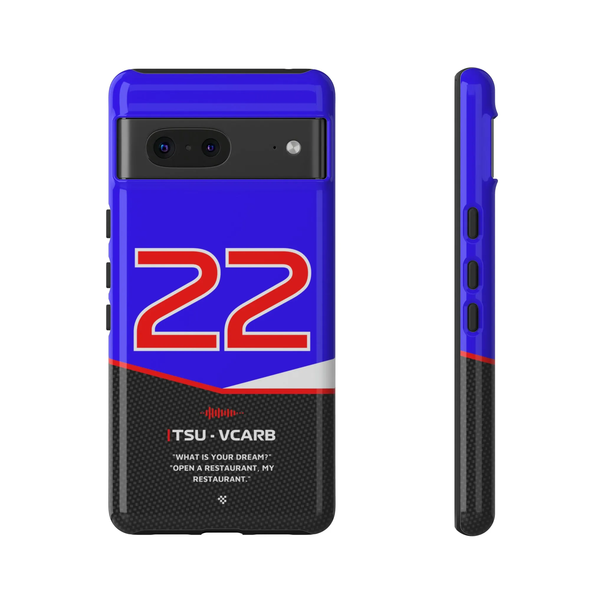 Yuki Tsunoda F1 Car Phone Case 2024