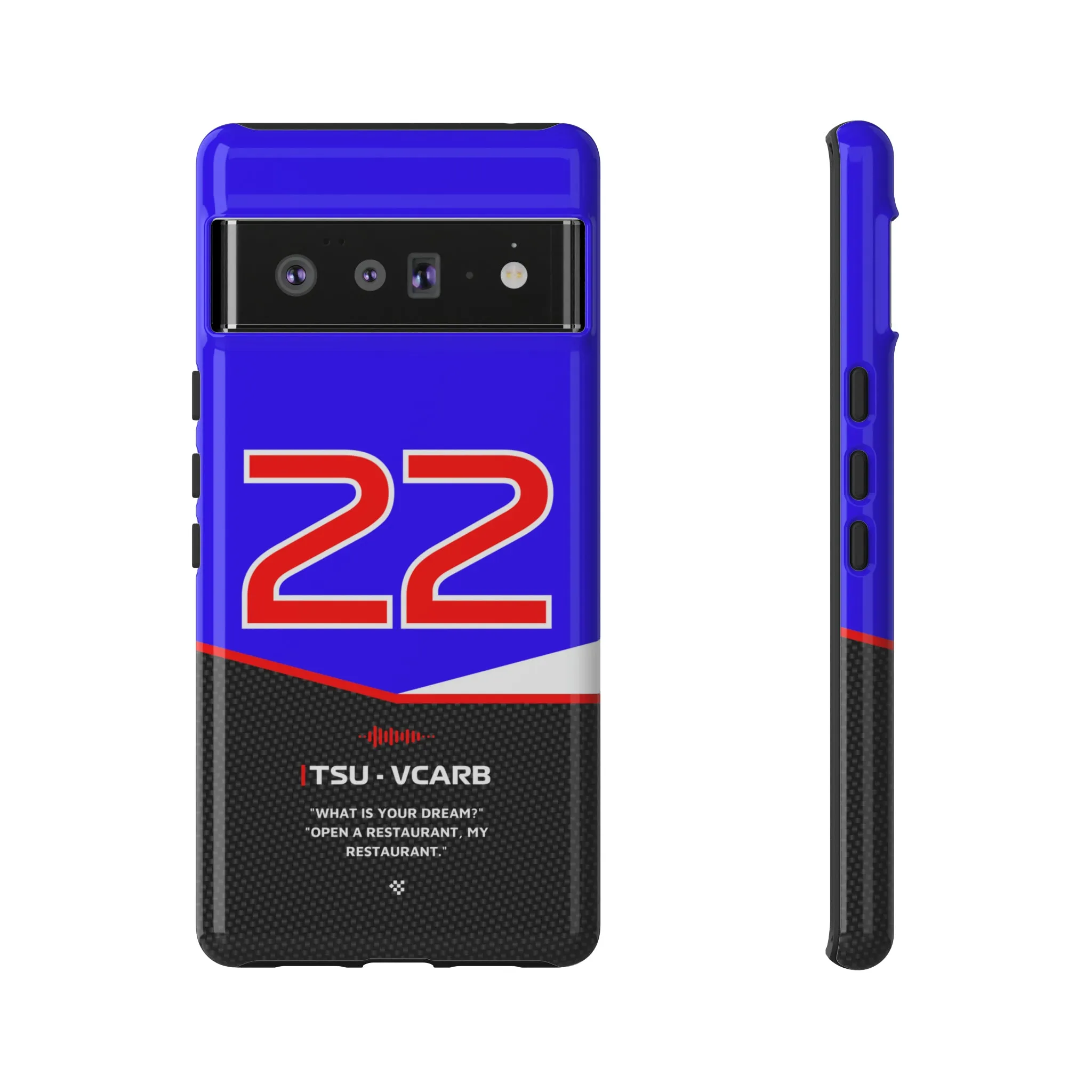 Yuki Tsunoda F1 Car Phone Case 2024