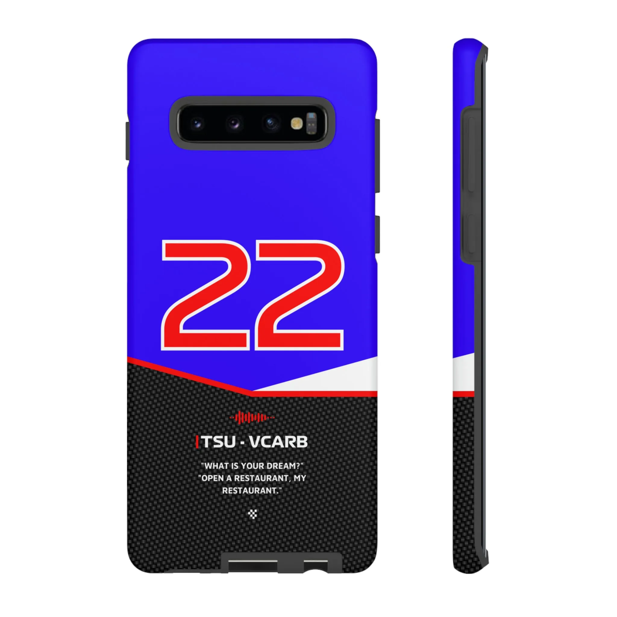 Yuki Tsunoda F1 Car Phone Case 2024