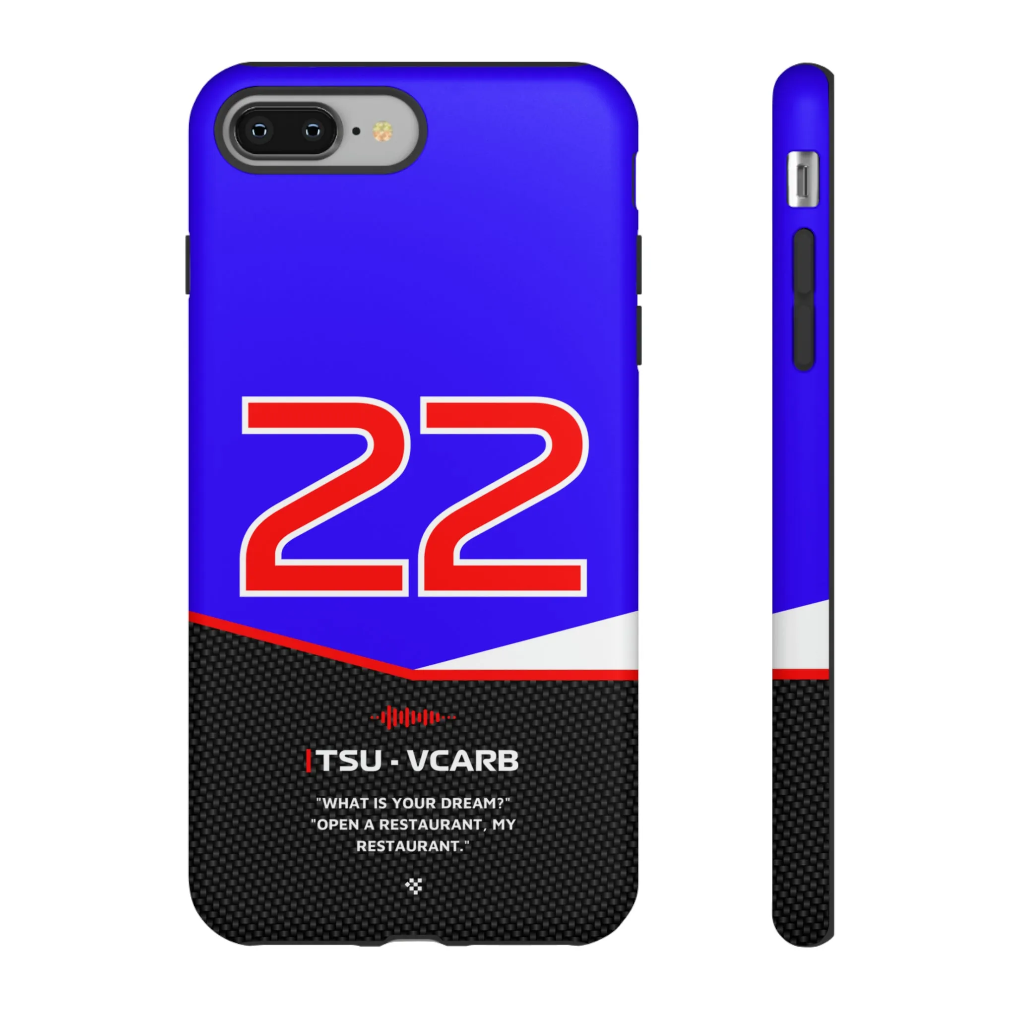 Yuki Tsunoda F1 Car Phone Case 2024