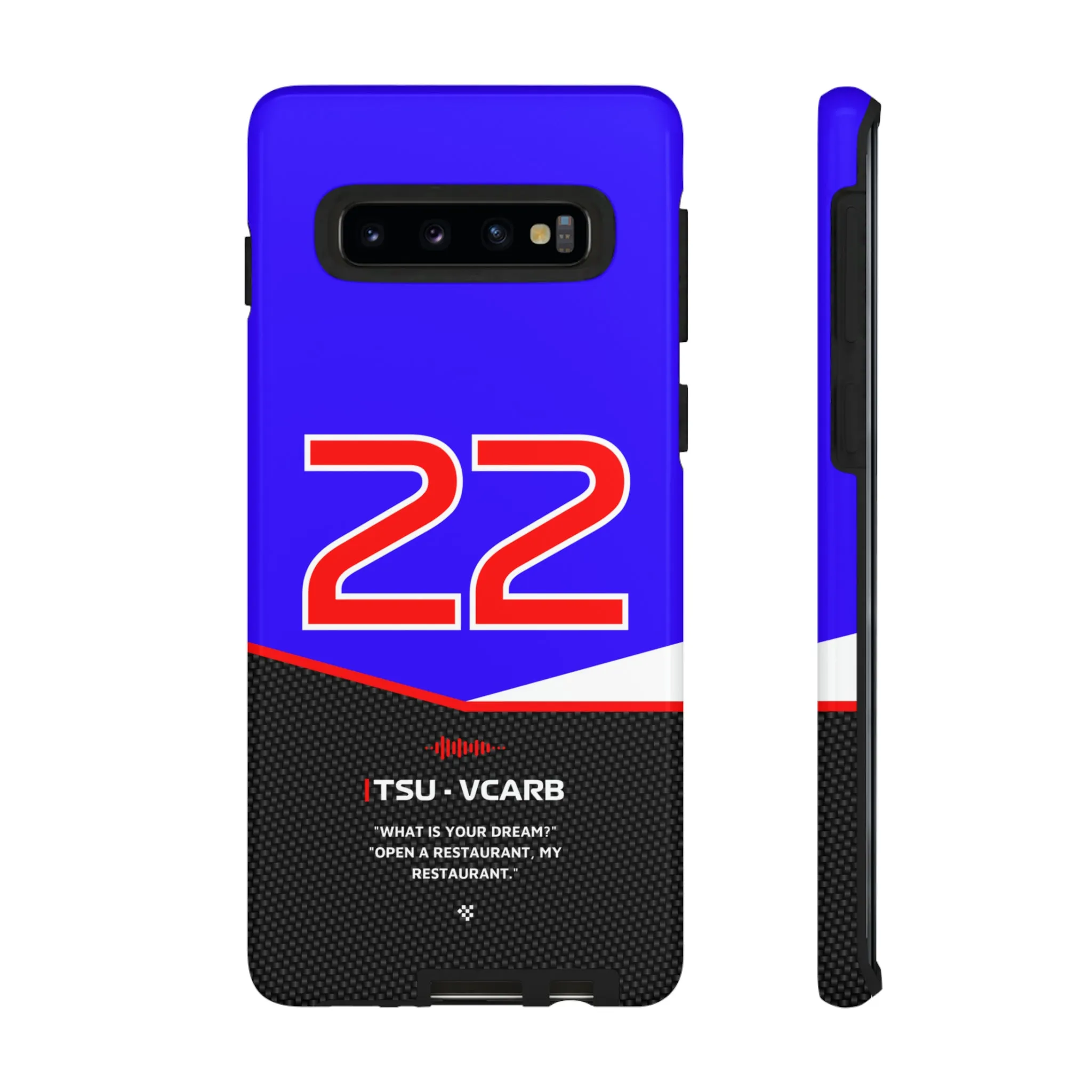 Yuki Tsunoda F1 Car Phone Case 2024